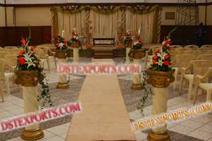 NEW STYLE WEDDING WALKWAY PILLARS