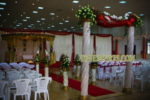 LATEST WEDDING FIBER PILLARS