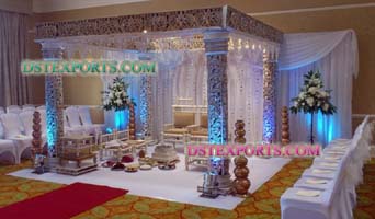 WEDDING PEARL CARVED MANDAP