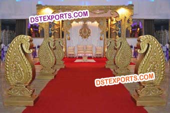 Indian Wedding Fiber Mango Mandap