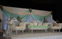 ASIAN WEDDING SILVER SOFA SET