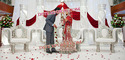 ELEGANT ASIAN WEDDING STAGE FURNITURE