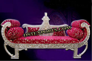 INDIAN WEDDING SILVER KING SOFA