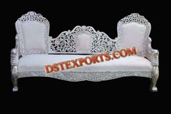 INDIAN WEDDING DESIGNER SILVER SOFA SET