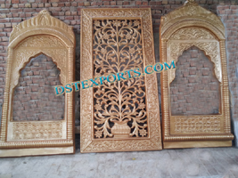 WEDDING STAGE SET FIBER BACKDROP PANELS