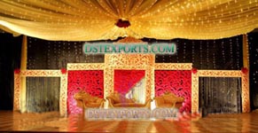 WEDDING STAGE CARVED BACKDROPS SCREENS