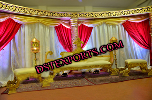 MUSLIM WEDDING KING SOFA SETS