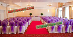 NEW STYLE WEDDING PURPLE SASHAS