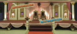 MUSLIM WEDDING STAGE BACKDROP PANELS