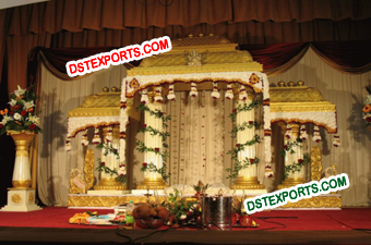 Indian Tamilian Wedding Stage