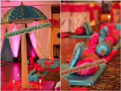 MEHANDI STAGE DECORATIONS