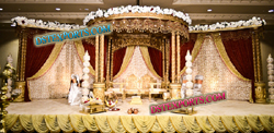 GUJRATI WEDDING WOODEN CARVED MANDAP