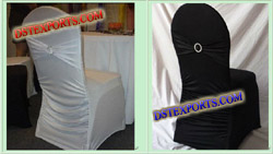 WEDDING BUCKLED CHAIR COVERS