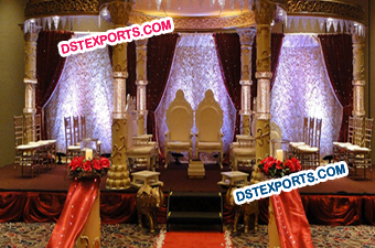 Bollywood Crystal Mandap Set/Pagoda