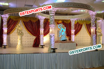 Aishwaria Wedding Crystal Mandap /Pagoda