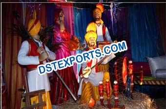 Punjabi Wedding Decoration Statue