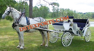 Wedding Antique New Horse Bugghy