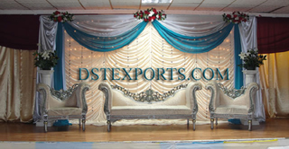 Asian Wedding Silver Furnitures