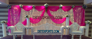 Wedding Muslim Shadi Silver Furniture