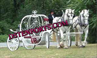 New Double Horse Cinderalla Carriage
