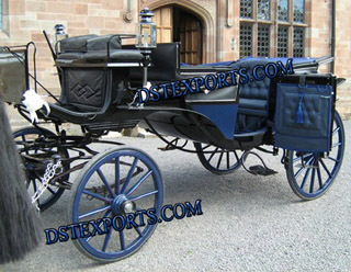 Black Victoria Carriage