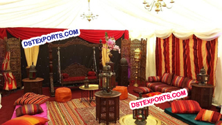 Asian Mehndi Stage Decorations