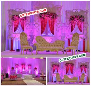 Wedding Stage Photo Frame Backdrop