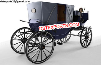 Wedding Covered Royal Horse Carriage