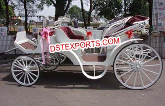 European Victoria Horse Drawn Buggy