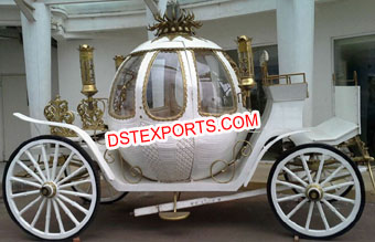 Princess Cinderella Wedding Horse Carriage