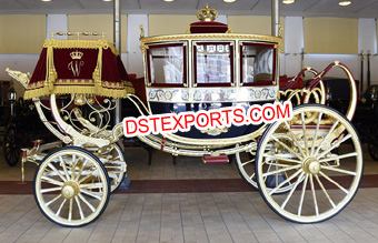 Ancient Wedding Royal Horse Carriage