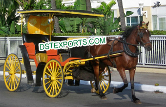 Two Seater Horse Drawn Surrey