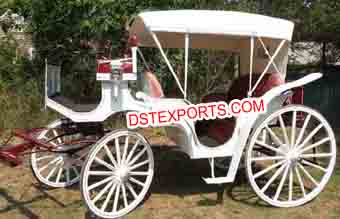 Small Vintage Victoria Horse Buggy