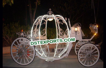 New Lighted Cinderella Horse Buggy