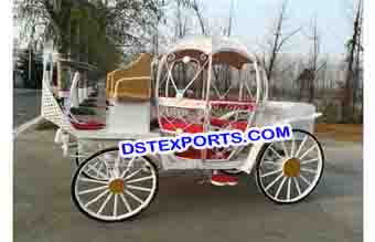 Pony Small Wedding Cinderella Carriage