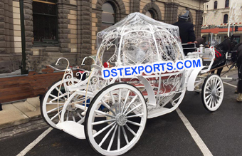 Beautiful  Cinderella Horse Carriage for Wedding