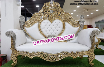 Elegant Look Wedding Love Seater Sofa