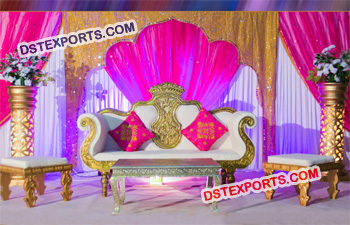 Royal Crown Wedding Sofa