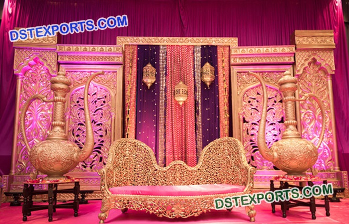Modern Wedding Stage Set