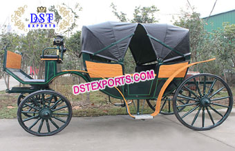 Royal Horse Drawn Covered Buggy