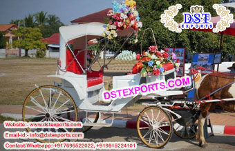 Latest Wedding Horse Drawn Carriage Manufacturer