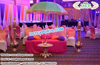 Mehandi Theme Wedding Umbrella Decor