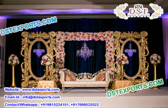 Stunning Look Wedding Back Panels Stage