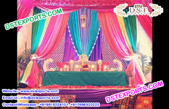 Arabian Muslim Mehandi Ceremony Set Up