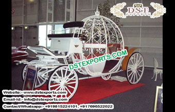 Stylish Cinderella Horse Buggy for Wedding