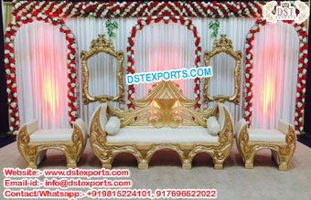 Arabian Wedding Maharaja Sofa Set