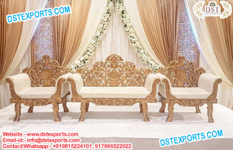 Asian Wedding Reception Stage Furniture Set