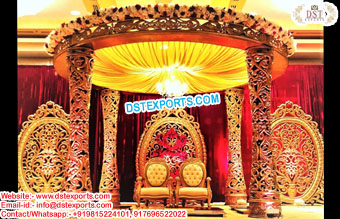 Exclusive Round Delizio Wedding Mandap FIJI