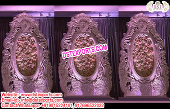 Newly Design Wedding Oval Back Stage Frame/Panels