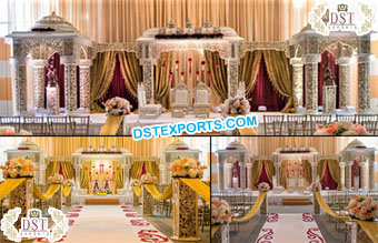 Traditional Rajwada Wedding Temple Mandap/Stage